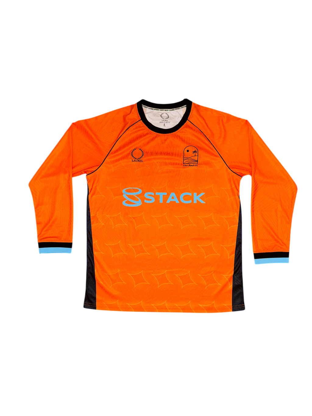 Low Beach FC x Stack — Orange Long Sleeve Jersey