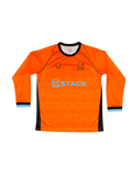 Low Beach FC x Stack — Orange Long Sleeve Jersey