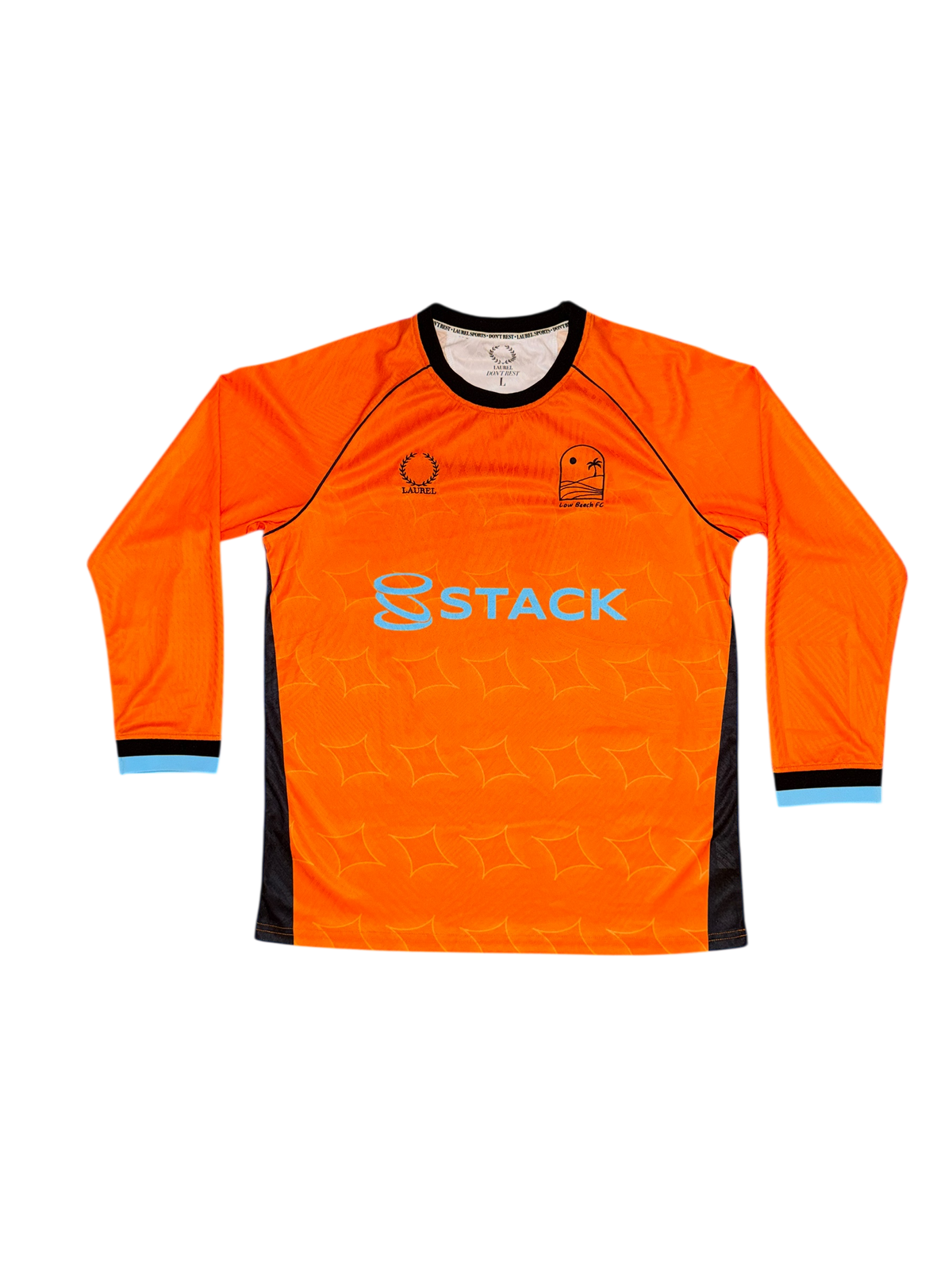 Low Beach FC x Stack — Orange Long Sleeve Jersey