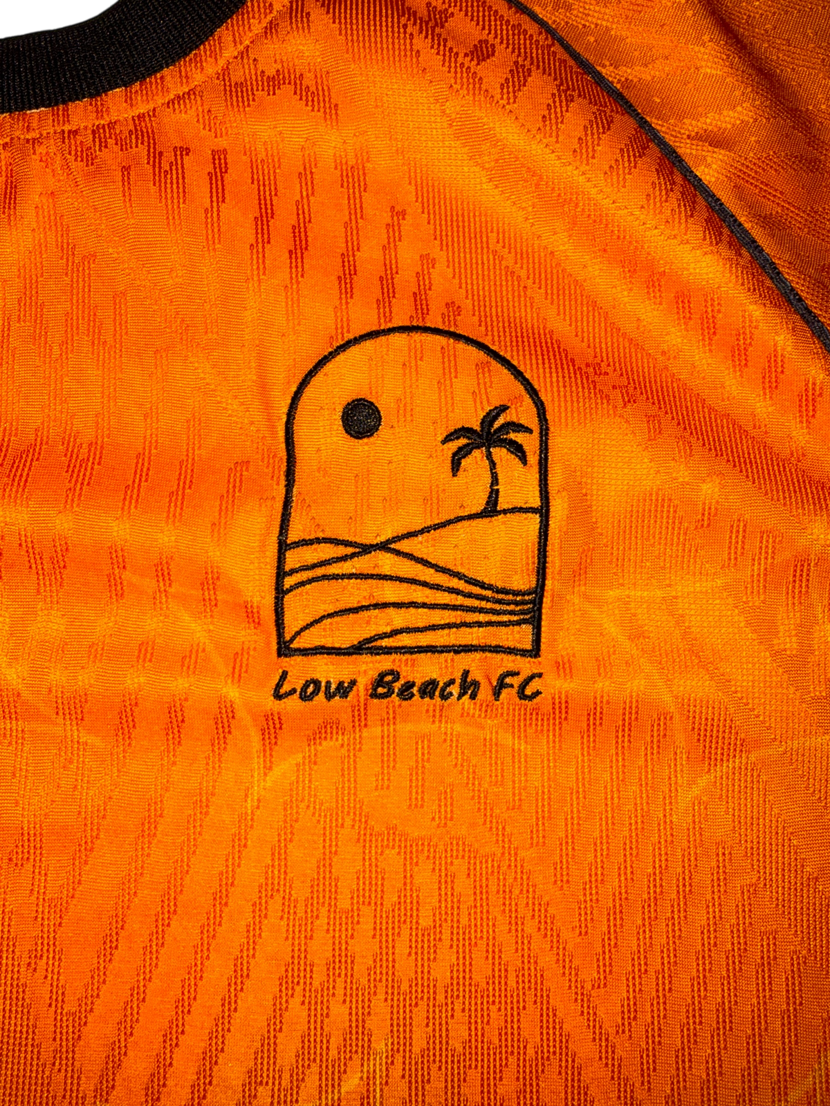Low Beach FC x Stack — Orange Long Sleeve Jersey