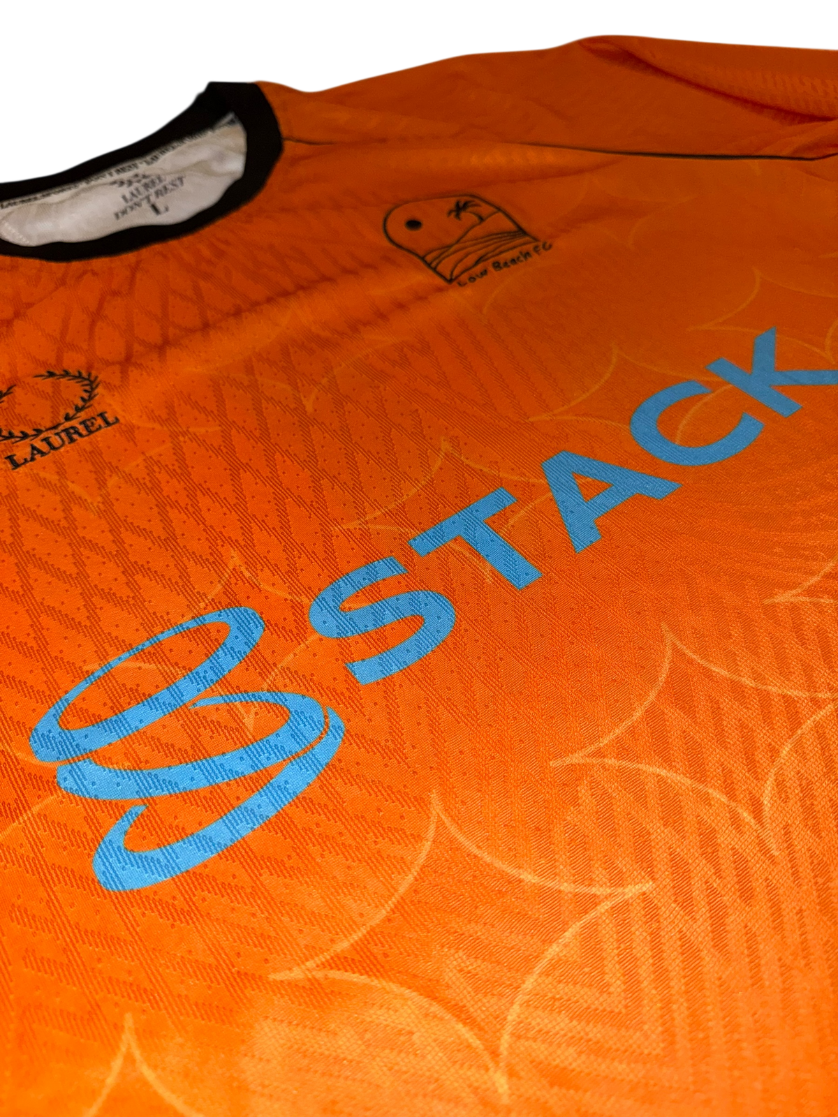 Low Beach FC x Stack — Orange Long Sleeve Jersey